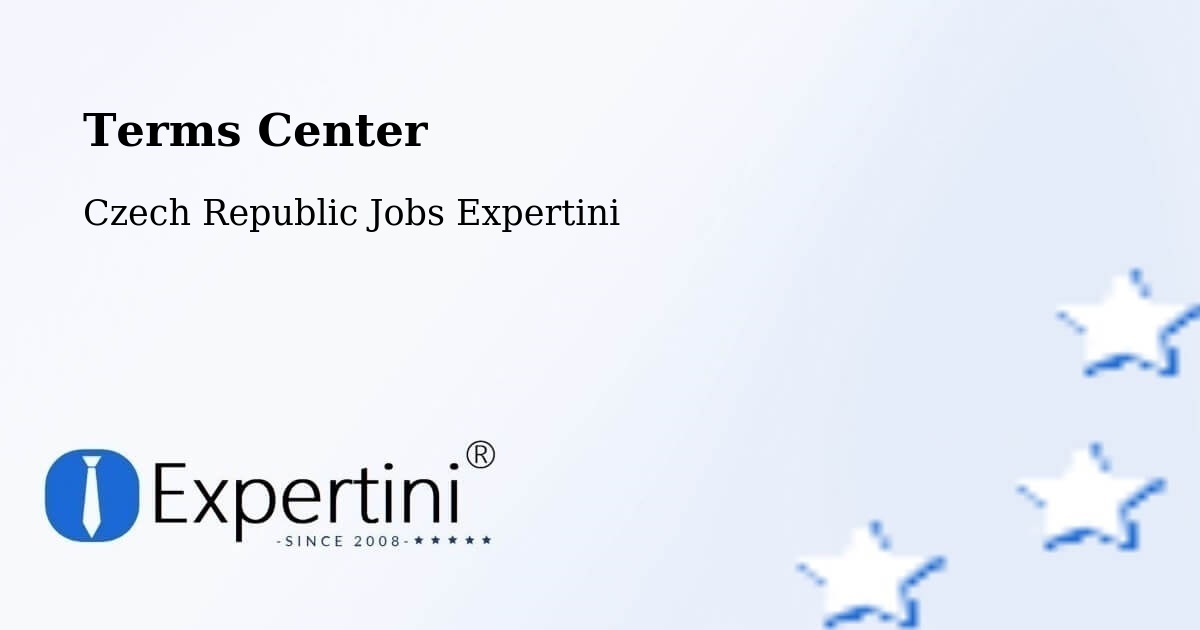 Terms of Service – Telč - Czech Republic Jobs Expertini